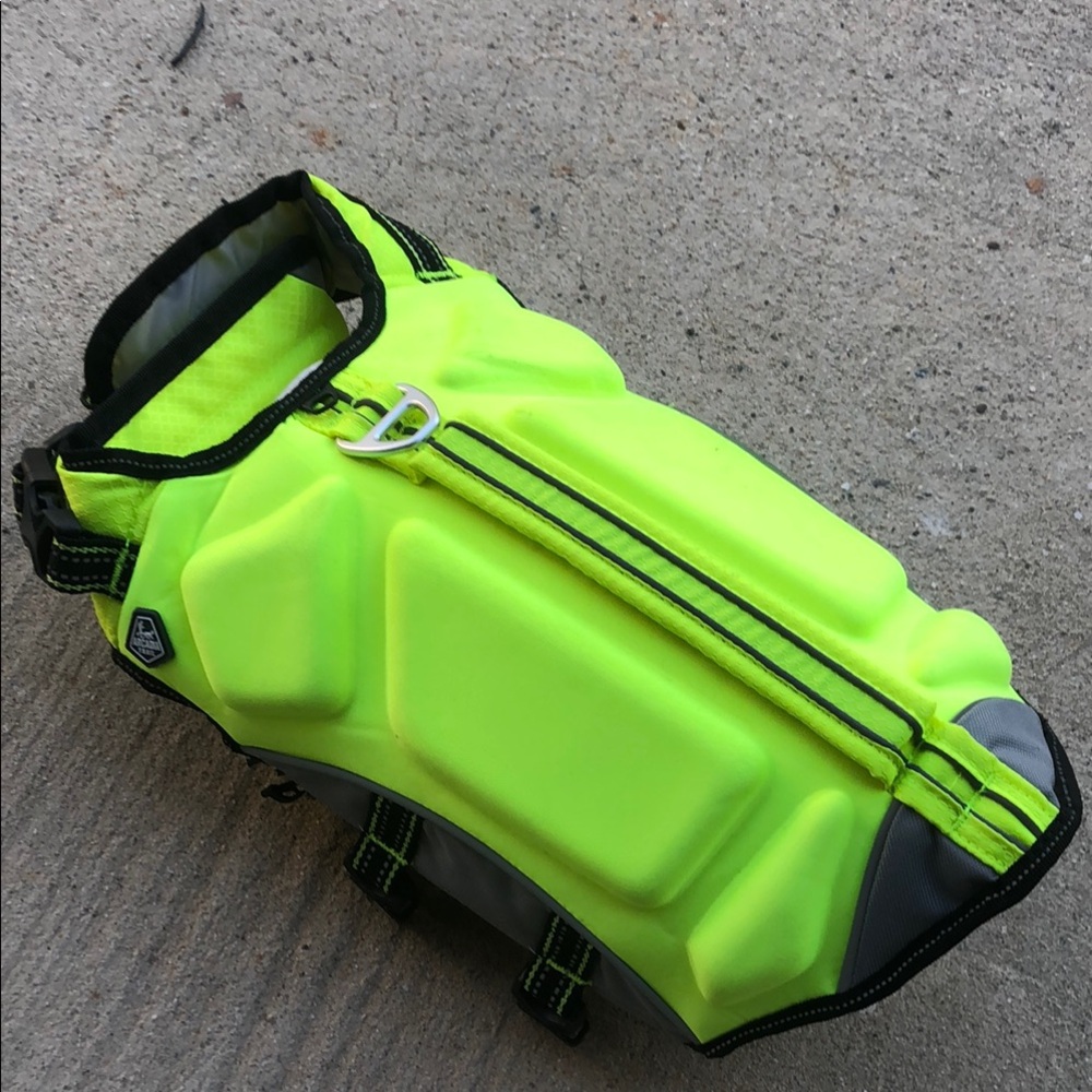 Yellow Floating Life Vest for Dogs